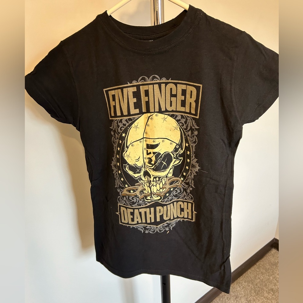 5 Finger Death Punch 2014 Tour Tshirt Sz:S